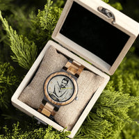 TimberCraft Custom: Premium Wooden Quartz WristwatchEco-Friendly - The Watch Tower