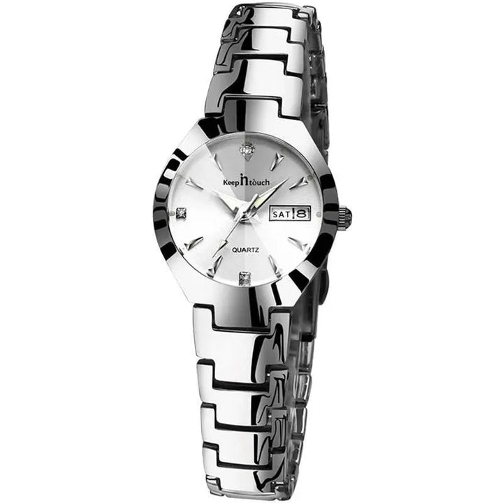 Elegance Timepiece: Chic Quartz Ladies Wrist Watch - The Watch Tower