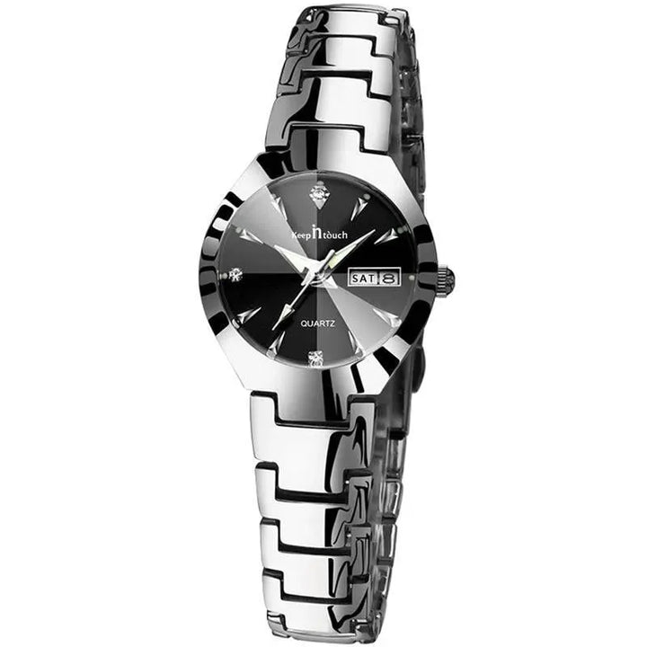 Elegance Timepiece: Chic Quartz Ladies Wrist Watch - The Watch Tower