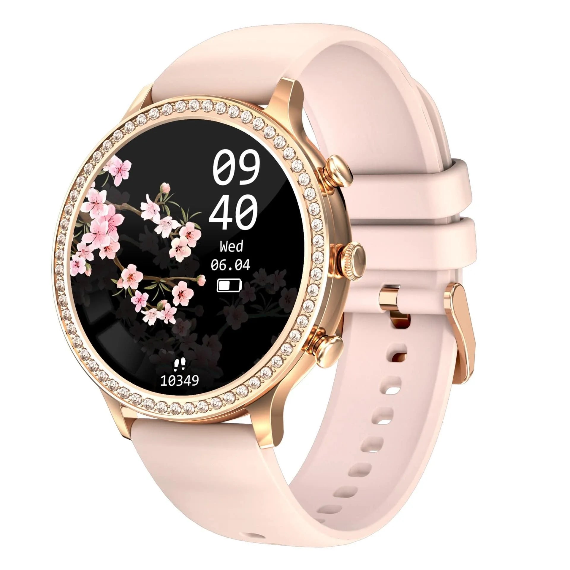 FinesseTrack Elegance: Women's Multifunctional Smart Quartz Watch - The Watch Tower