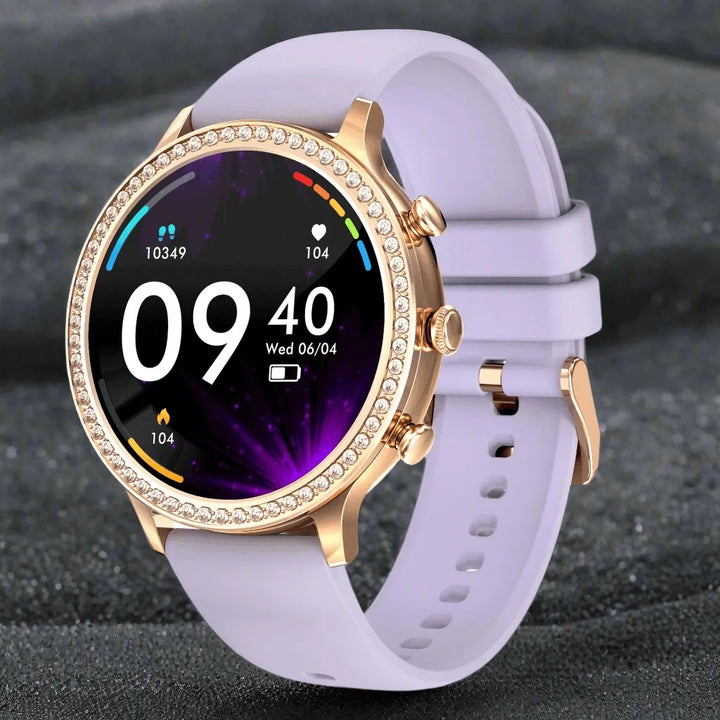 FinesseTrack Elegance: Women's Multifunctional Smart Quartz Watch - The Watch Tower