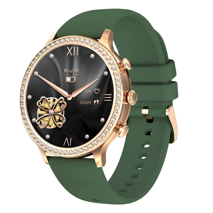 FinesseTrack Elegance: Women's Multifunctional Smart Quartz Watch - The Watch Tower