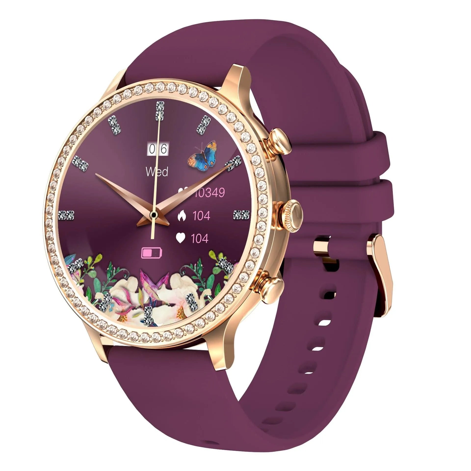 FinesseTrack Elegance: Women's Multifunctional Smart Quartz Watch - The Watch Tower