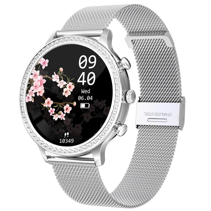 FinesseTrack Elegance: Women's Multifunctional Smart Quartz Watch - The Watch Tower