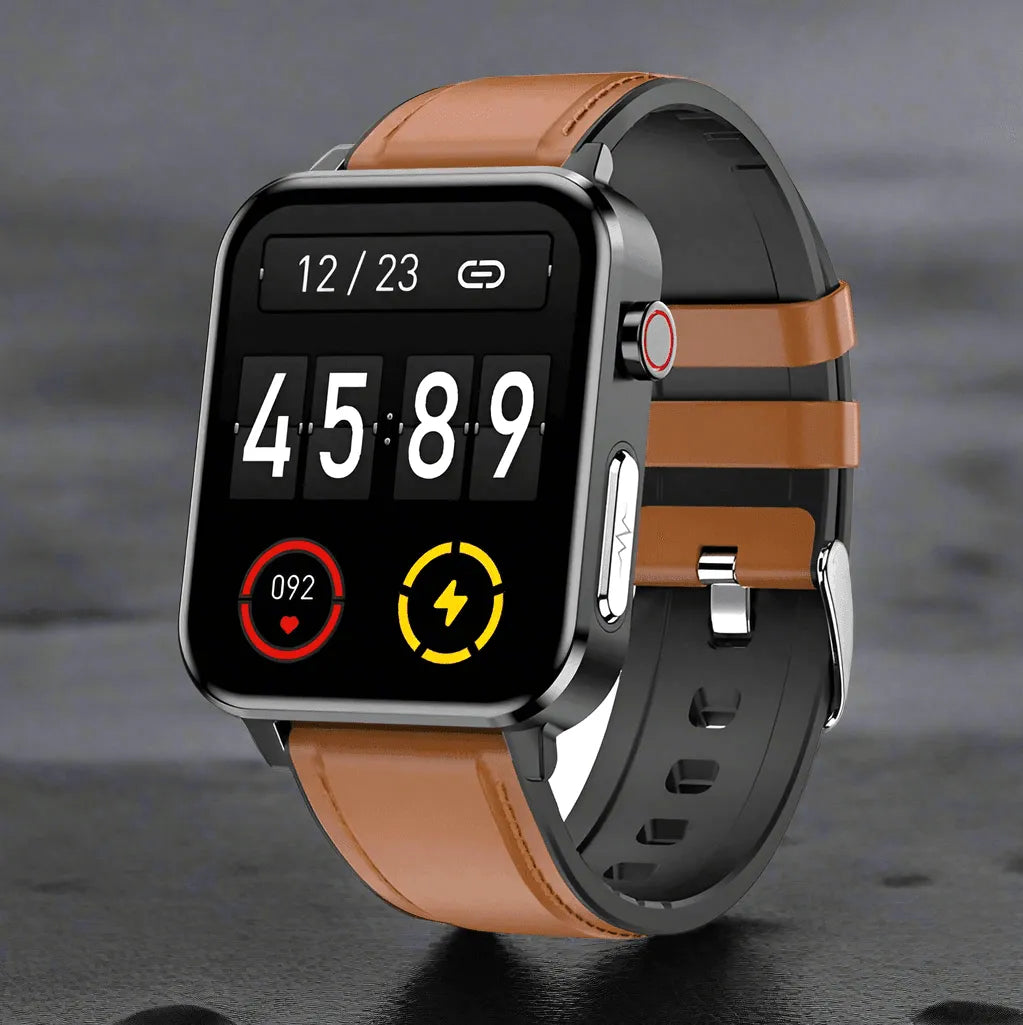 HealthMaster E86: Advanced Multifunction Smartwatch with Premium Strap Options - The Watch Tower