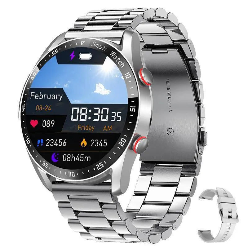 HealthSync Elite: Premium Multi-Material Health Monitoring Smartwatch - The Watch Tower