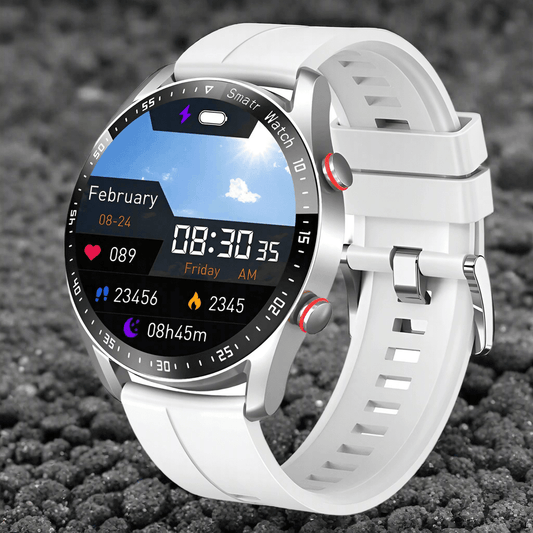 HealthSync Elite: Premium Multi-Material Health Monitoring Smartwatch - The Watch Tower