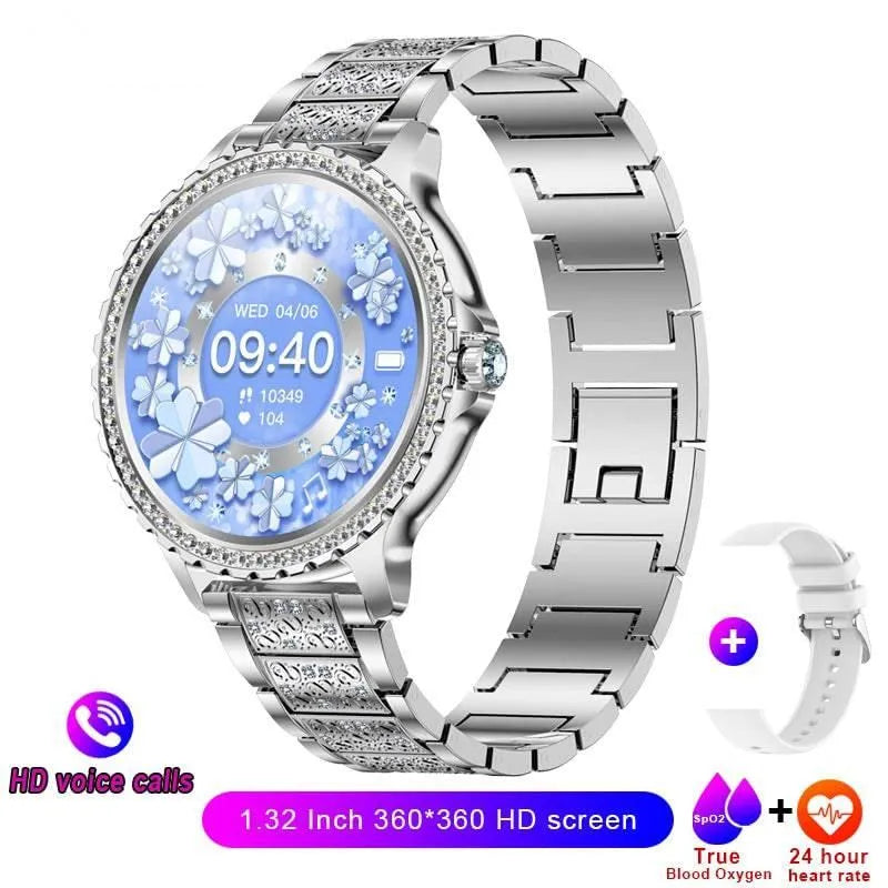 VoiceLink i58: Women’s Smart Bluetooth Calling Watch with AI Assistant - The Watch Tower