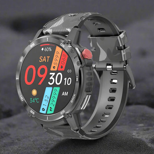 TriGuard ActiveSync: Rugged Bluetooth Sports Smartwatch with Enhanced Features - The Watch Tower