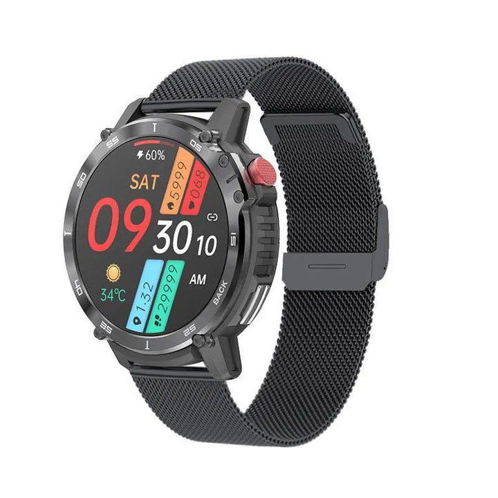 TriGuard ActiveSync: Rugged Bluetooth Sports Smartwatch with Enhanced Features - The Watch Tower