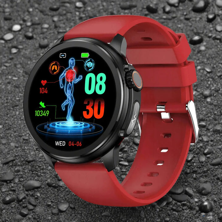 HealthGuard HR-Temp: Advanced Heart Rate and Temperature Monitoring Smartwatch - The Watch Tower