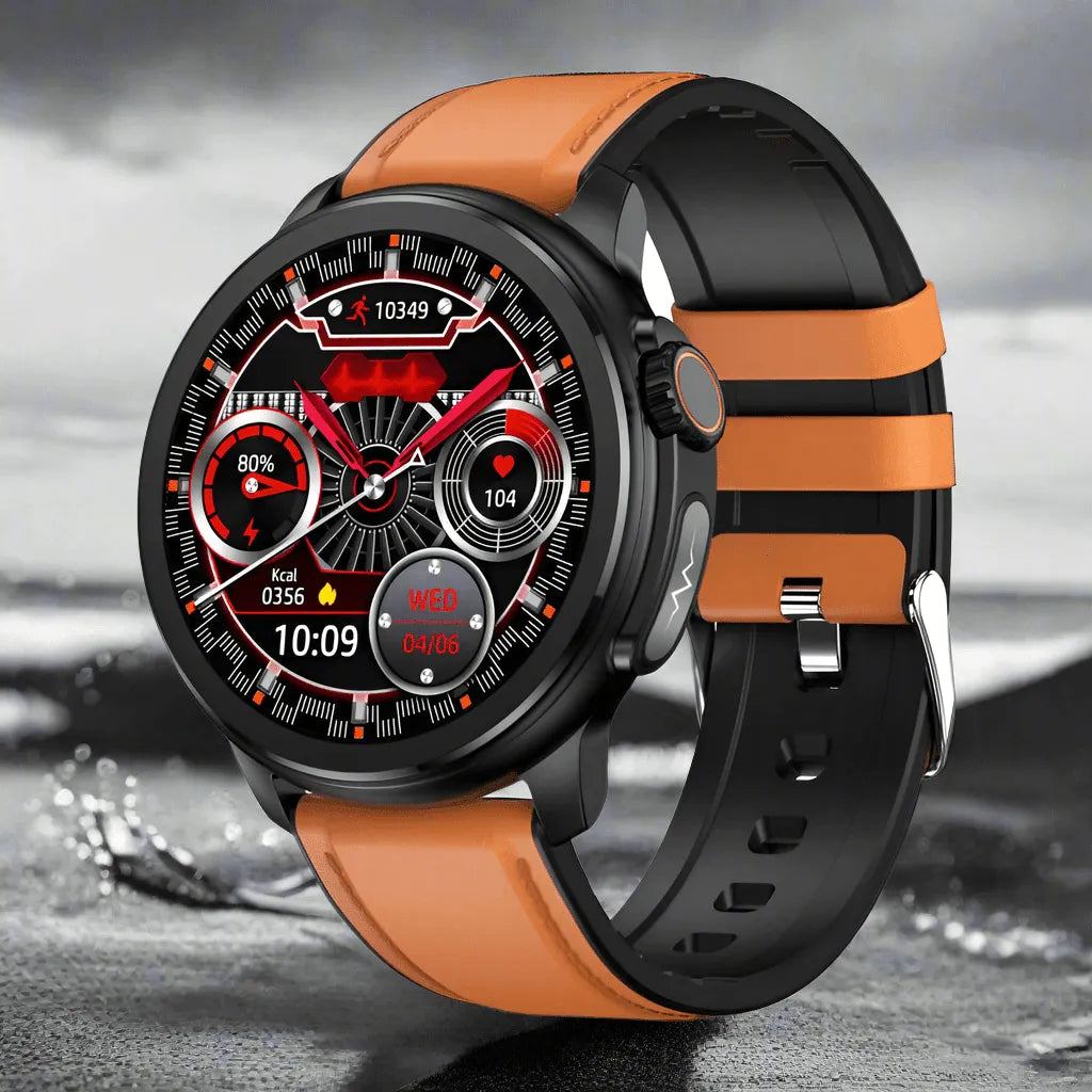 HealthGuard HR-Temp: Advanced Heart Rate and Temperature Monitoring Smartwatch - The Watch Tower