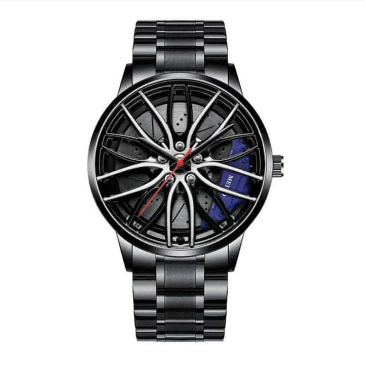 TimeFlex Leisure: Quartz Movement Stainless Steel Men’s Watch - The Watch Tower