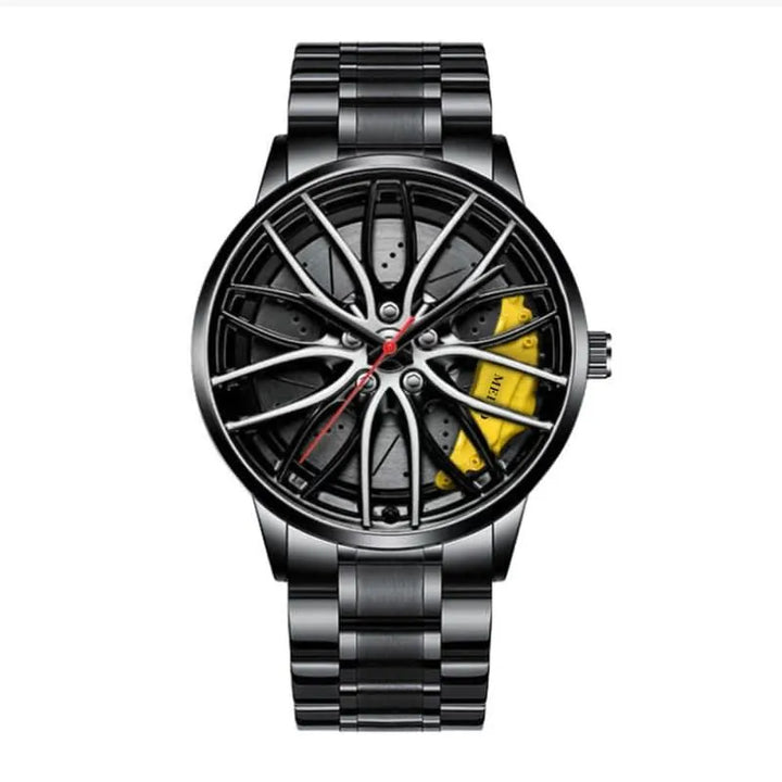 TimeFlex Leisure: Quartz Movement Stainless Steel Men’s Watch - The Watch Tower