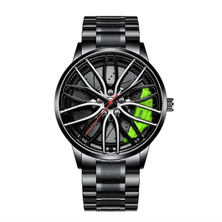 TimeFlex Leisure: Quartz Movement Stainless Steel Men’s Watch - The Watch Tower