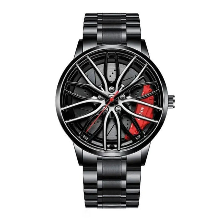 TimeFlex Leisure: Quartz Movement Stainless Steel Men’s Watch - The Watch Tower