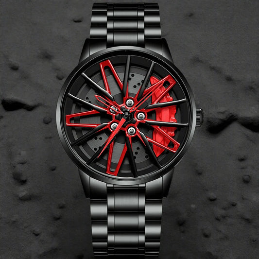 The Watch Tower Orbital Quartz: Rotating Hub Watch - The Watch Tower