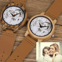 TimberCraft Custom: Premium Wooden Quartz WristwatchEco-Friendly - The Watch Tower