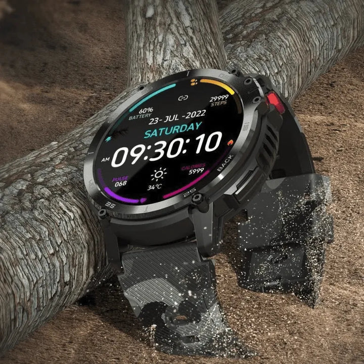 TriGuard ActiveSync: Rugged Bluetooth Sports Smartwatch with Enhanced Features - The Watch Tower