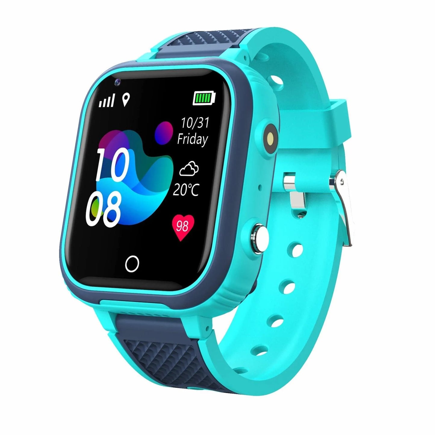 KidNet Pro C25: All-in-One Kids' Smartwatch with Front Camera and Safety Features - The Watch Tower